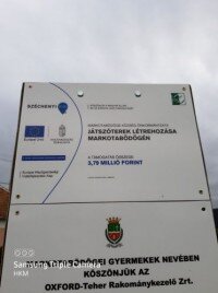 Pannónia Kincse Leaderprogram Markotabödögén projekttábla
